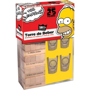 juego-de-mesa-divertido-torre-de-beber-simpsons