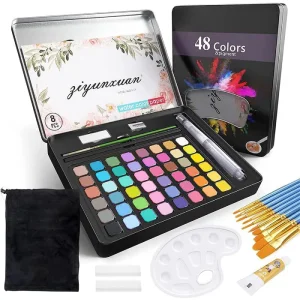 kit-de-acuarela-profesional-easytao-48-colores