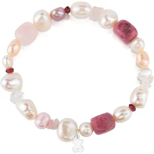 pulsera-de-perlas-granate-rodonita-cuarzo-para-mujer-tous