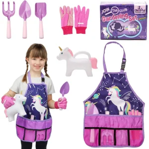 set-de-jardineria-de-unicornio-para-ninas