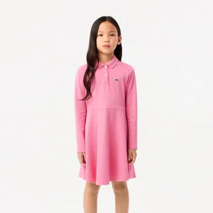 vestido-de-nina-lacoste-en-pique-cuello-polo-rosa