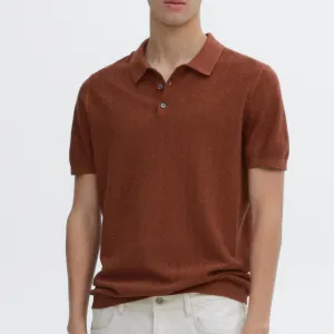 jersey-tipo-polo-espiga-algodon-massimo-dutti-para-papa