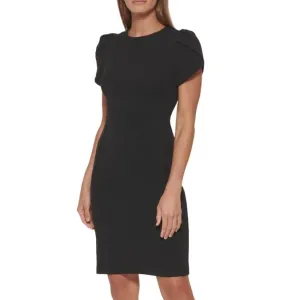 vestido-tulipan-con-mangas-cortas-calvin-klein-mujer