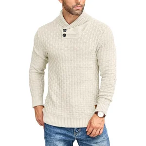 sueter-tejido-con-cuello-de-chall-para-hombre-beige